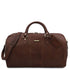 Lisbona - Travel leather duffle bag - Large size